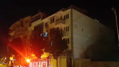 Malatya’da apartman çatısı aniden çöktü