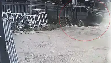 Ergene yolunda kaza sürücüyü hastanelik etti