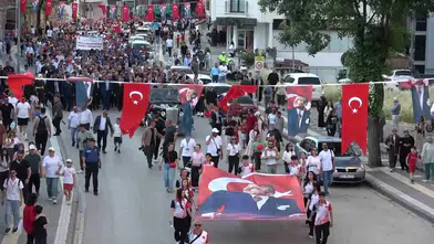 Amasya semalarında tarihi kutlama