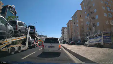Diyarbakır trafiğinde saniyelerle ölçülen kaza tehlikesi