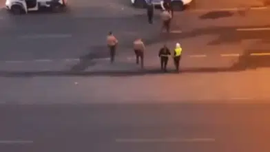 Başakşehir’de iş yerine düzenlenen silahlı saldırıda bekçiler devreye girdi
