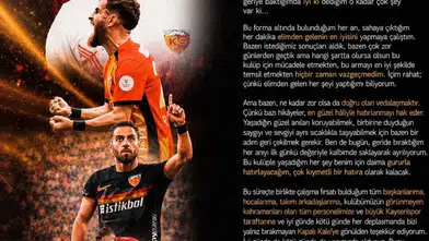 Kayserispor'da Ramazan Civelek dönemi kapandı