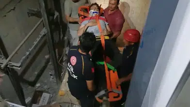 Polatlı'da asansör boşluğuna düşen genç ağır yaralandı