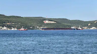 Çanakkale Boğazı'nda kargo gemisi motor arızasıyla rotasından çıktı