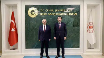 Başkent Ankara için kritik zirve: Bakan Kurum ve Mansur Yavaş bir araya geldi