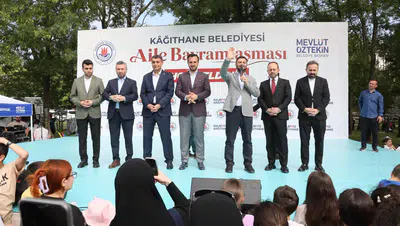 Kağıthane Hasbahçe’de 20 bin kişilik dev bayram sofrası kuruldu