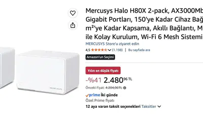 Evin her köşesine kesintisiz internet sunan sistemde dev indirim