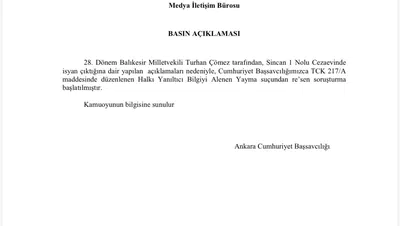 Turhan Çömez hakkında cezaevi iddiaları nedeniyle soruşturma açıldı