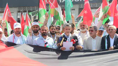 Gazze yolundaki yardım konvoyu için Habur’da eylem çağrısı