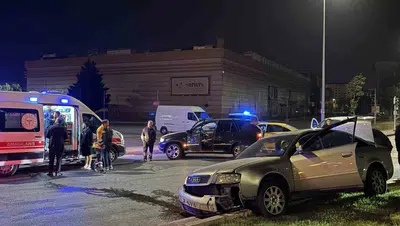 Kayseri'de trafik dehşeti: Refüje çıkan otomobilin sürücüsü hastanelik oldu