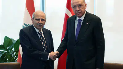 New York'ta kritik diplomasi: Erdoğan ve Selam Türkevi'nde buluştu