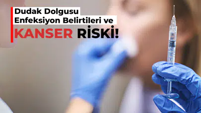 Dudak Dolgusu Enfeksiyon Belirtileri ve KANSER Riski!