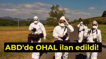 ABD'de OHAL ilan edildi! Virüs için kaynaklar seferber edildi...