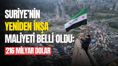 Dünya Bankası: Suriye'nin Yeniden İnşa Edilmesi İçin 216.000.000.000 Dolara İhtiyacı Var