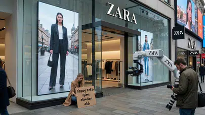 Zara düğmeye bastı: Yapay zeka mankenliği bitiriyor