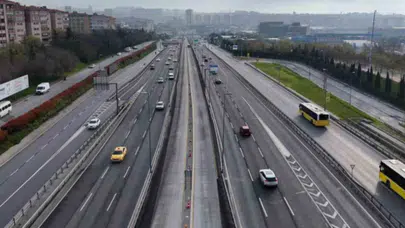 Yılın ilk günü İstanbul’da yollar bomboş: Trafik yoğunluğu yüzde 1’e düştü