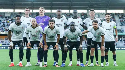 Beşiktaş, play-off turunda ilk maçtaki avantajla adını ana tabloya yazdırdı.