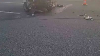 Bursa yolunda kurban pazarlığına giderken acı kaza