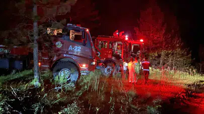 Kastamonu ormanlarındaki yangın dehşeti söndürüldü
