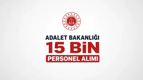 15 bin yeni personel için geri sayım başladı