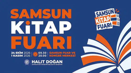 Samsun'da edebiyat rüzgarı: Kitap tutkunları için dokuz günlük dev buluşma başlıyor