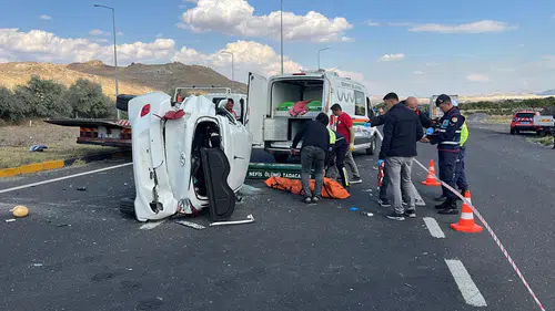 Nevşehir'de acı veda: Kavşaktaki feci kazada yaşlı çift hayatını kaybetti