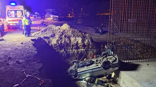 Eskişehir yolunda korkunç kaza: Çalışma alanına uçan otomobilde bir kişi yaşamını yitirdi