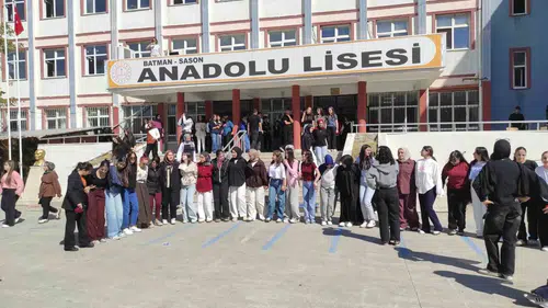 Sason Anadolu Lisesi'nde sonbahar coşkusu: Öğrenciler için unutulmaz gün