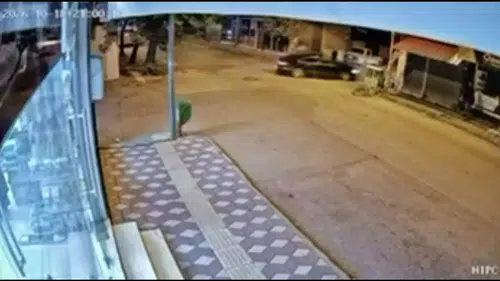 Kahta'daki dehşet anları saniye saniye kaydedildi: Motosikletli gençler için yaşam mücadelesi