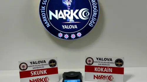 Yalova emniyetinden zehir tacirlerine çifte darbe: İki tutuklama