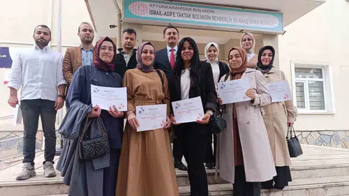 Bolvadinli eğitimcilerden uluslararası arenada büyük başarı