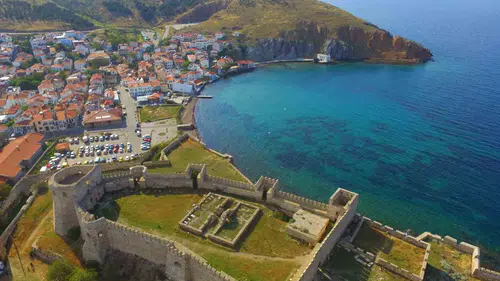 Bozcaada bayram tatilinde ziyaretçi akınına uğradı
