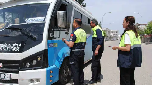 Şanlıurfa’da otobüslere klima ve hijyen denetimi