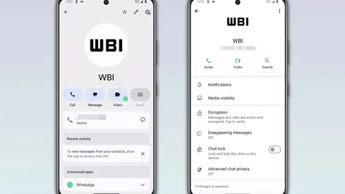 WhatsApp rehber fotoğraflarını profil resmine taşıyor