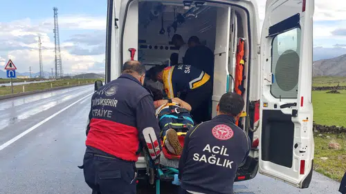 Çaldıran yolunda kamyonet devrildi 5 yaralı