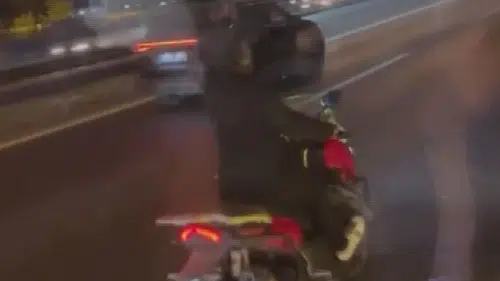 FSM köprüsünde trafikte şiddet anları
