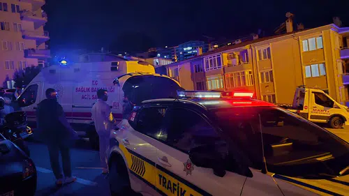 Mudanya’da gece vakti trafik kazası