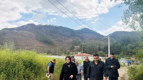 Bilecik yangınında evsiz kalan köylüler yeni yuvalarına kavuşuyor