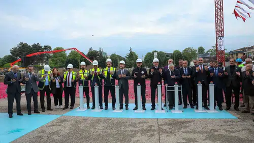 Düzce’nin yeni simgesi 81 ilin taşlarıyla inşa ediliyor
