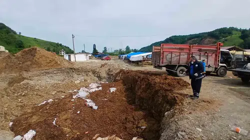 Trabzon kurban alanlarında sinek ve haşere mesaisi başladı