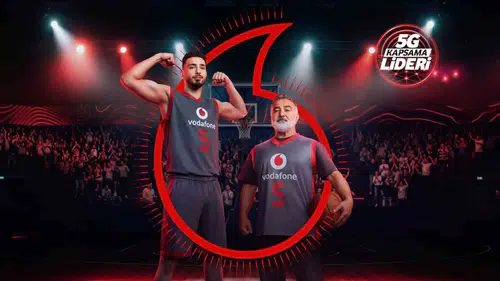 Vodafone 5G liderliğini Alperen Şengün ile kutluyor