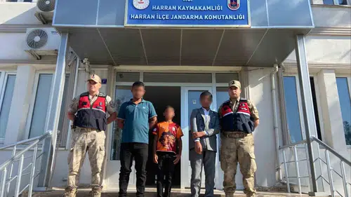 Harran kırsalında kaybolan iki çocuk jandarma operasyonuyla bulundu