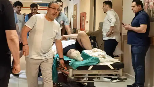 İnegöl'de bahçe işleri sırasında feci kaza