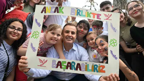 Balıkesir'de engelleri kaldırmak için piknikte buluştular