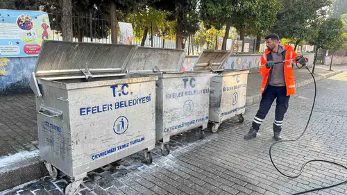 Efeler bayram için temizliğe başladı