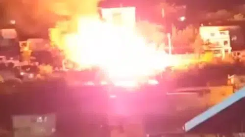 Dilovası’nda gece yarısı korkutan ev yangını