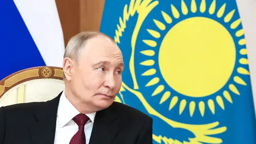Tokayev ve Putin Astana'da bir araya geldi