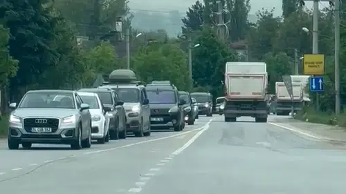 Bayram yolcuları Bolu yollarını kilitledi