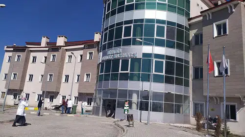 Ağrı Diyadin'de bayram telaşı hastanede bitti
