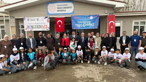 Köprüköy’deki ortaokulda bilim şöleni yaşandı